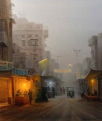 Zulfiqar Ali Zulfi, 24 x 30 Inch, Oil on Canvas, Landscape Painting-AC-ZUZ-104